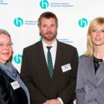 Karin Eksen, Jens Meyer, Vanessa Steinhoff | Jahresempfang der Handelsverbände 2014 | © HV NRW