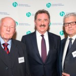 Alois Lünendonk, Josef Sanktjohanser, Waldemar Gluch | Jahresempfang der Handelsverbände 2014 | © HV NRW